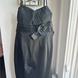 Girls Black Dress - City Triangles